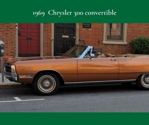 1969 Chrysler 300 convertible